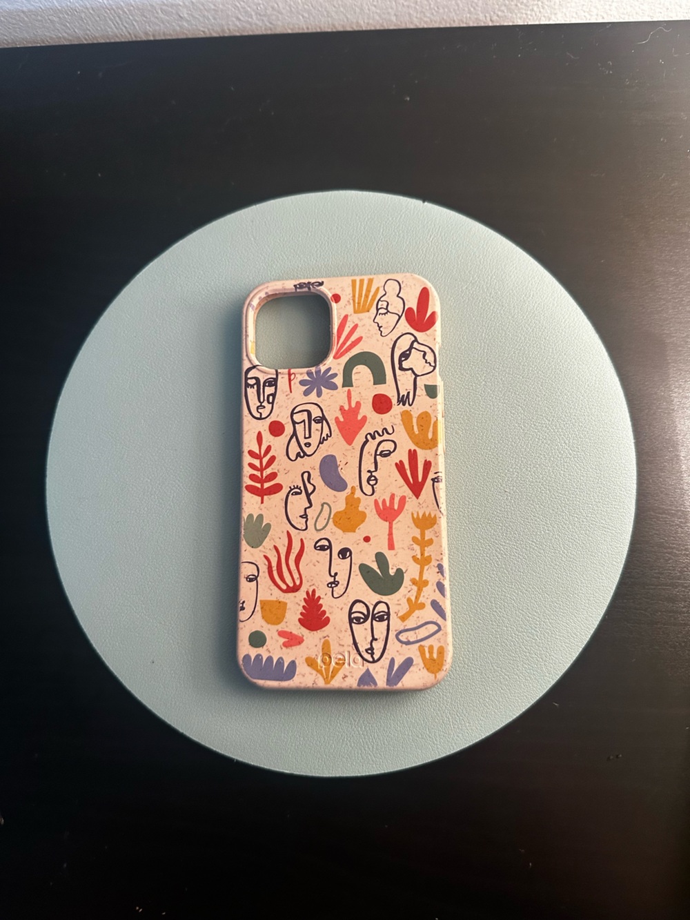 Abstract Faces Multicolor Phone Case - Unbranded